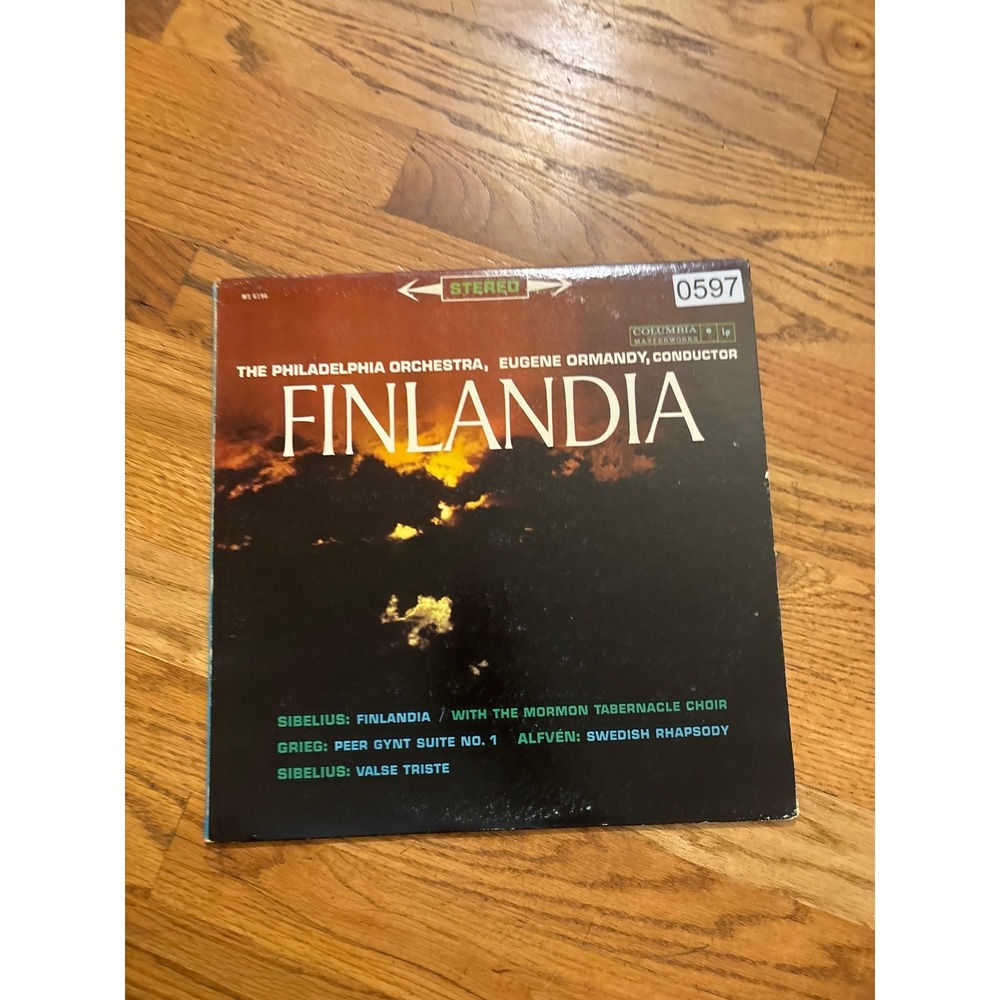 Columbia Finlandia Vinyl LP Philadelphia Orchestra Eugene Ormandy MS 6196 Good